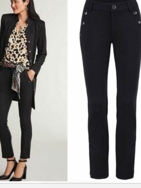 Cabi Maestro Black Sailor Trouser Pants Style 3922